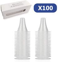 100-Pack Ear Thermometer Probe Covers, Lens Filters, Refill Caps for All Braun ThermoScan Models Digital Thermometers (100)