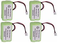 SPS Brand 4.8V 700mAh Rechargeable Replacement Battery for Emergency Light Simkar BL93NC487 (4 Pack)
