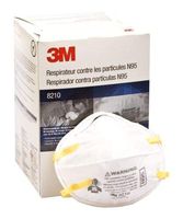 3M 8210 N95 Particulate Respirator Mask, 1- Box Of 20 MASKS