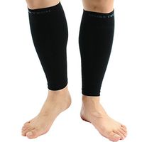 MUSETECH Calf Compression Sleeves (Pair) L/XL Black