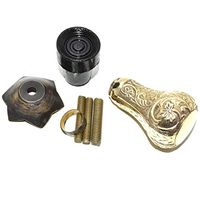 Nautical World Wooden Walking Stick Cane with Royal Vintage Look Brass knob Handle, Affordable Gift Decorative Walking Cane Fashion Statement for Men/Women/Seniors/Grandparents! Item