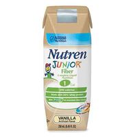 Nutren Junior with Fiber, Nutren Jr W-Fiber Van 250ml, (1 CASE, 24 EACH) by Nestle Nutritional