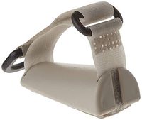 Sammons Preston Plastic Base Utensil Holder Strap, Universal Cuff, Adjustable Gripping Strap for Holding Utensils with Angled Plastic Base for Palm, ADL Eating Aid for Weak Grip & Limited Mobility