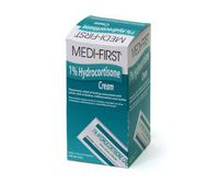 Hydrocortisone Anti-Itch Cream Packets for First Aid & Emergency Kits, 144 Pack
