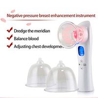 YITIAN Breast Massager,Electric Vacuum Cups Massager,Enlargement Female Chest Vacuum Cups Enhancer Breast Massage Bust Lift Up Machine for Femal