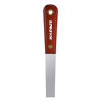 Warner 3/4" Full Flex Putty Knife, Carbon Steel Blade, Rosewood Series, 604