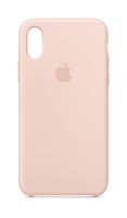 Apple Silicone Case (for iPhone Xs) - Pink Sand