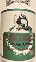 100 * 500mg Vegi-Capsules of Tripterygium Wilfordii, Thunder God Vine Root, Lei Gong Teng 10:1 Granules 50g by Baicao