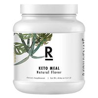 Rawjuvenate Keto Meal Replacement for Ketosis, Weight Loss, Energy & Workout Recovery, 18.69 oz