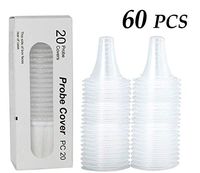 60Pcs Ear Thermometer Probe Covers/Refill Caps/Lens Filters for All Braun ThermoScan Models and Other Types of Digital Thermometers Disposable Covers