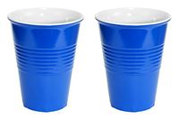 Fairly Odd Novelties 20oz Blue Cup Made Out Of Melamine 2 Pack Living It Large Drink Solo or With A Friend