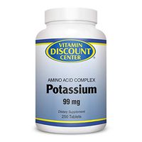 Vitamin Discount Center Potassium 99 mg, 250 Tablets