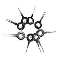 XGao Auto Terminals Removal Key Tools Set for Car, Auto Electrical Wiring Crimp Connector Pin Pins Extractor Puller Repair Remover Key Tool Set for Most Connector Terminal (8 Pack)