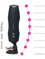 JZZLIZHENG 4D Smart Heating Blowjòb 8 Automatic Frequency Male Ṁästûrbatôr Ultra-Flexible Cup with Delay Trainer for Men Waterproof