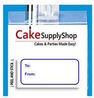 96ct Trendy Bright Purple Peel N Stick Wedding Birthday Party 3-1/2 X 1-1/2 Gift Tags Stickers/Labels