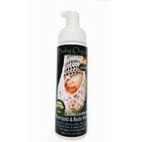 Baby Organic Shampoo & Body Wash Coconut Scent By Natures Paradise