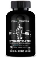 Dynamite X-90 - Testosterone Booster (60 Capsules) - Natural Stamina, Endurance and Strength Booster - Fortifies Metabolism - Promotes Healthy Weight Loss and Fat Burning