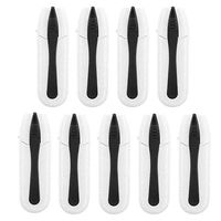 Lxf-xg 9pcs Portable Eyeglasses Cleaner Carbon Clean Injected Eyeglasses Sunglasses Brush Tools Presbyopic Glasse Cleaner Microfiber Cleaning Clip Soft Brush,White