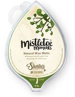 Mistletoe Moments All Natural Soy Wax Melts - 1 Highly Scented 3 Oz. Bar - Made with Responsibly Sourced Soy and Essential Fragrance Oils - Phthalate & Paraffin Free, Vegan, Non-Toxic