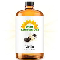 Vanilla Essential Oil (Huge 16oz Bottle) Bulk Vanilla Oil - 16 Ounce