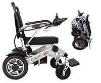ComfyGO Electric Power Wheelchair Scooter Fold & Travel Lightweight Folding Safe Electric Wheelchair Motorized FDA Approved Aviation Travel Heavy Duty Power Wheelchair