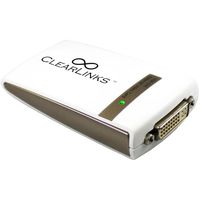 Cp Technologies - Clearlinks Cl-Udvi-Vga Usb 2.0 To Dvi-Vga External Video Adapter - Usb 2.0, Dvi, Vga "Product Category: Hardware Connectivity/Connector Cables"