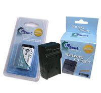 Replacement for Olympus SP-350 Battery and Charger - Compatible with Olympus CR-V3 Digital Camera Batteries and Chargers (1300mAh 3.3V Lithium-Ion)