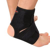 Liomor Ankle Support Breathable Ankle Brace for Basketball Running Ankle Sprain Men Women - L/XL, Black.