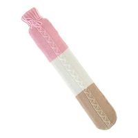 Aroma Home So Long Neopolitan Knit 2 Litre Long Hot Water Bottle - High Quality
