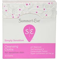 Feminine Cleansing Cloths for Sensitive Skin By Summer'S Eve for Women Cloths, 16 Count