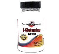 L-Glutamine 1000mg * 200 Capsules 100% Natural - by EarhNaturalSupplements