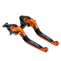 Orange Folding Extendable Brake Clutch Levers For YAMAHA YZF R6 2005-2016