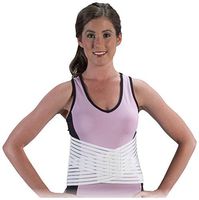 Bilt-Rite Mastex Health 7 Inch Ortho-Rite Cool Support, White, Small