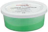 Sammons Preston Micro-Fresh Putty, Antibacterial, Antifungal, and Antimicrobial Therapy Putty for Hands and Feet Exercises, Color Coded Non-Toxic Clay, Medium, Green, 4 Ounces