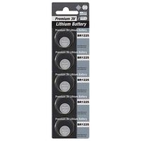 Panasonic BR1225 Premium Batteries 3V (5 Batteries)