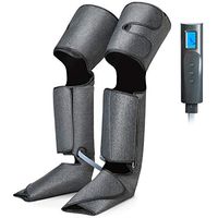 Leg Massager for Circulation with Heating- Massager for Foot Calf Thigh with Handheld Controller 3 Modes 3 Intensities by Silvox (Extend Size)