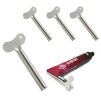 FOONEE 4 Pcs Toothpaste Squeezer Key Toothpaste Dispenser,Metal Tube Toothpaste Squeezers,for Toothpaste, Hair Color Dye, Hand Cream, CosmeticsÂ