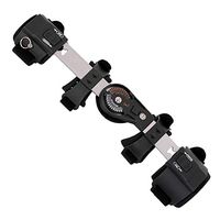 Adjustable Length Hinged ROM Elbow Brace for Post OP Fracture Rehabilitation, Range of Motion One Size Fits All Unisex