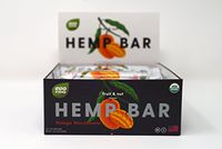 Evo Hemp Mango Macadamia Fruit & Nut Bar (Pack of 12, 1.7 oz. Bars) With Energizing Yerba Mate, Omega 3s, Hemp Protein, Fiber and Antioxidants - 100% Organic Snacks With Amazing Taste