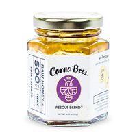 Bee Delightful Canna Bees | Raw Honey + Pure Hemp Extract (500mg) for Calm and Comfort | Zero THC | Made in The USA | High Potency Hemp for Anxiety, Inflammation, Sleep Aid, Depression - 4.65 Ounces …