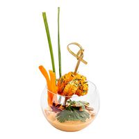 Clear Sphere Bowl, Sphere Cup - 2 oz - Great for Drinks, Cocktails, Appetizers, Desserts & More - Premium Plastic - 100ct Box - Restaurantware