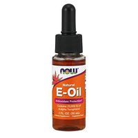 NOW Supplements, Natural Vitamin E-Oil Liquid (D-Alpha Tocopherol), Antioxidant Protection*, 1-Ounce