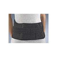 Florida Orthopedics Mesh-Loc Latex Free Lumbar Support 10", For Men or Women, Black - XXX-Large