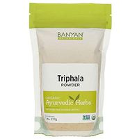 Banyan Botanicals Triphala Powder – Organic Formula of Amla, Haritaki & Bibhitaki – for Daily Detoxifying, Cleansing & Rejuvenation* – Maintains Regularity* – ½lb. – Non-GMO Sustainably Sourced