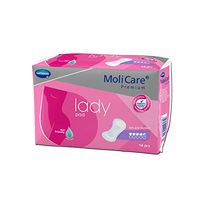 MoliCare Premium Bladder Control Pad Moderate Absorbency One Size Fits Most Female Disposable, 168654 - Case of 168