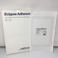 (3-Pack) Dukal CR3864 Eclypse Adherent Super Absorbent Dressing (Sterile) 8" x 12"