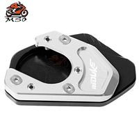 Frames & Fittings for KTM 200DUKE Motorcycle CNC Car Accessories Kickstand Side Stand Enlarge Foot Pad Extension for KTM 200 Duke 2012-2018 - (Color: 200DUKE)