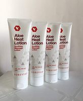 4 Forever Living Aloe Heat Lotion Pack CONTENTS 4 Fl. Oz. each