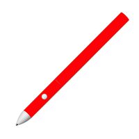 MightySkins Skin Compatible with Pixelbook Pen - Solid Red | Protective, Durable, and Unique Vinyl Decal wrap Cover | Easy to Apply, Remove, and Change Styles | Made in The USA