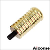 Frames & Fittings 1x Universal Motorcycle Brass Shifter Lever Toe Peg Toepeg for Harley Sportster XL883R XL883L Forty-Eight Shift Peg w/Stud